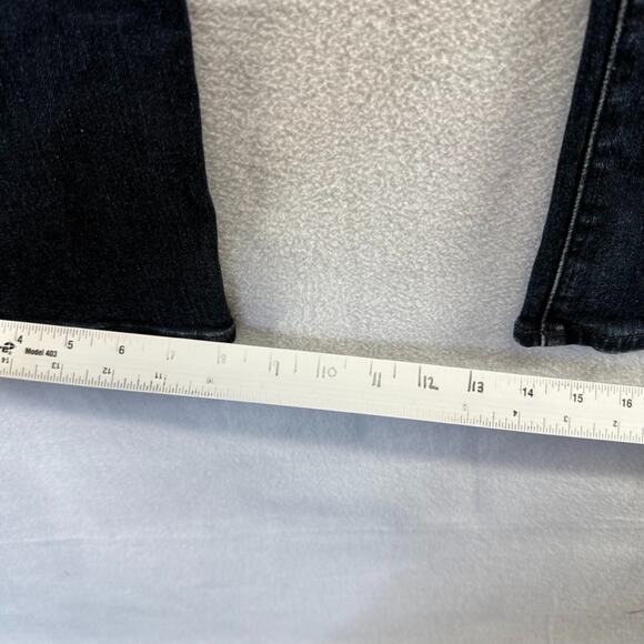 AG Adriano Goldschmied Jeans Men's 35x33 Blue Dark Wash Everett Slim Straight - Picture 5 of 11